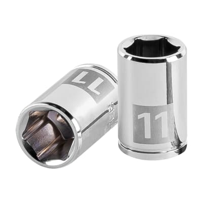 Dado hexagonal encastre 1/4'' de 11 mm. truper1
