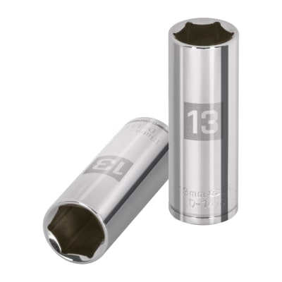 Dado tubular hexagonal encastre 1/4'' de 13 mm Truper1