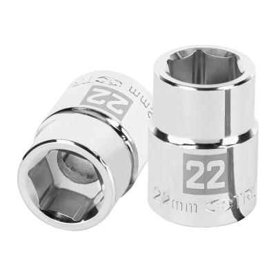 Dado hexagonal encastre 3/4´´ de 22 mm, Truper