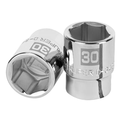 Dado hexagonal encastre 3/4´´ de 30 mm, Truper
