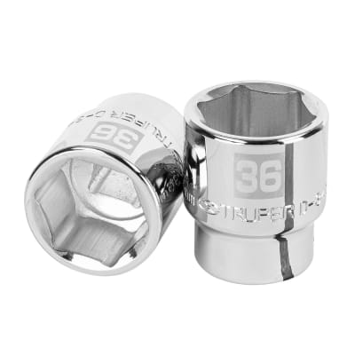 Dado hexagonal encastre 3/4´´ de 36 mm, Truper