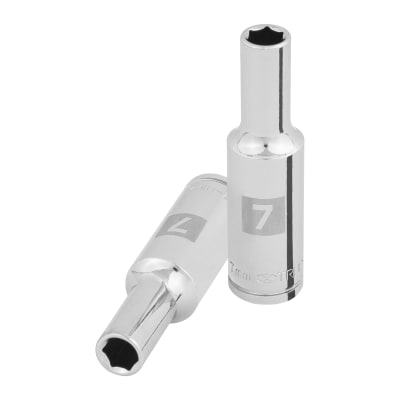 Dado tubular hexagonal encastre 3/8´´ de 7 mm, Truper
