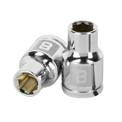 Dado hexagonal encastre 3/8'' de 8 mm. truper1