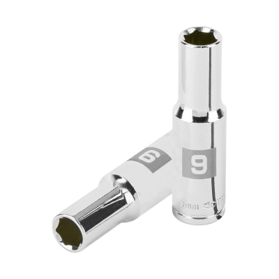 Dado tubular hexagonal encastre 3/8´´ de 9 mm, Truper