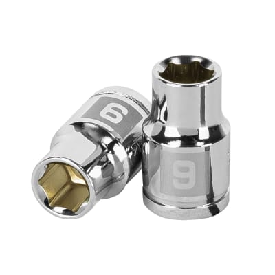 Dado hexagonal encastre 3/8'' de 9 mm. truper1