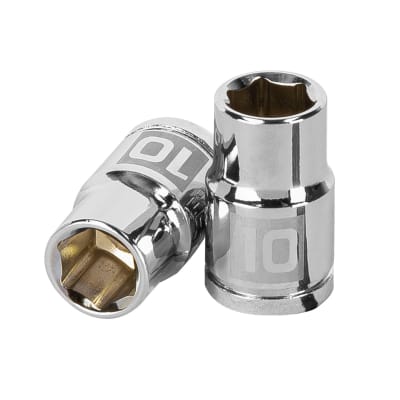 Dado hexagonal encastre 3/8'' de 10 mm. truper