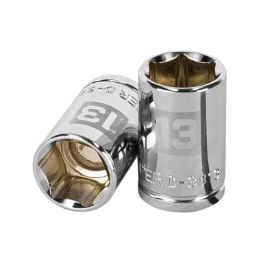 Dado hexagonal encastre 3/8'' de 13 mm. truper