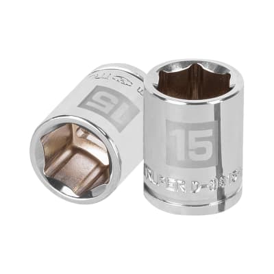 Dado hexagonal encastre 3/8'' de 15 mm. truper1