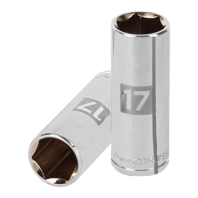 Dado tubular hexagonal encastre 3/8´´ de 17 mm, Truper