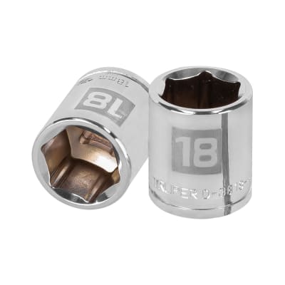 Dado hexagonal encastre 3/8'' de 18 mm. truper1