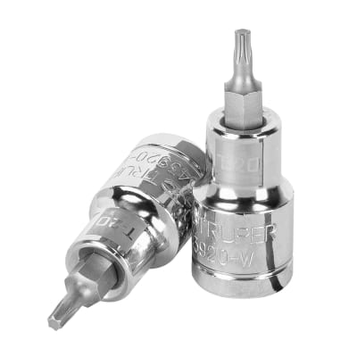 Dado punta torx t-20 encastre 1/2'' Truper1