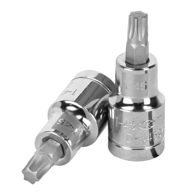 Dado punta torx t-45 encastre 1/2'' Truper