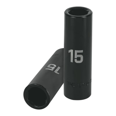 Dado tubular hexagonal encastre 1/2´´ de impacto de 15 mm, Truper