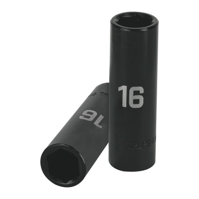 Dado tubular hexagonal encastre 1/2´´ de impacto de 16 mm, Truper