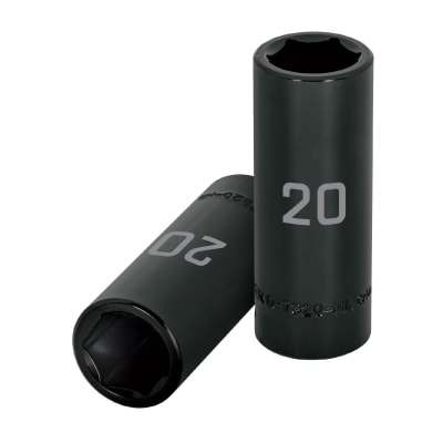 Dado tubular hexagonal encastre 1/2´´ de impacto de 20 mm, Truper