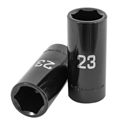 Dado tubular hexagonal encastre 1/2´´ de impacto de 23 mm, Truper