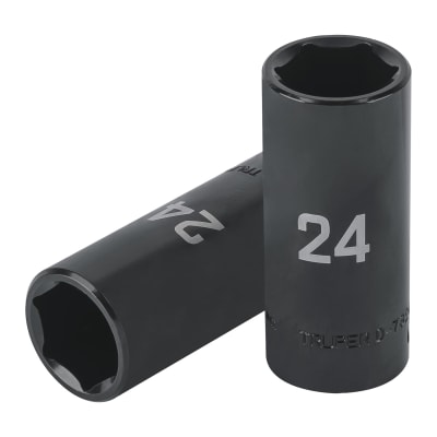Dado tubular hexagonal encastre 1/2'' de impacto de 24 mm Truper1