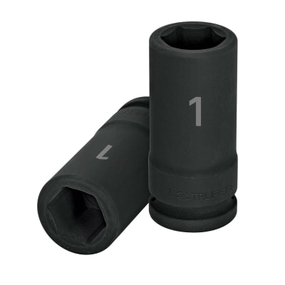 Dado tubular hexagonal encastre 3/4'' de impacto de 1''. truper1