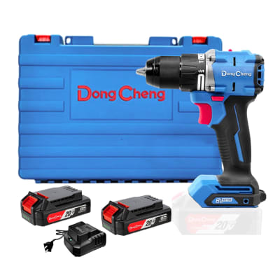 Taladro Percutor 60nm + 2 baterías 2ah Industrial DongCheng1