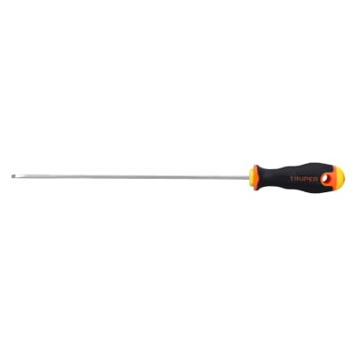 Desarmador cabinet 1/8´´ x 8´´ mango Comfort Grip, Truper