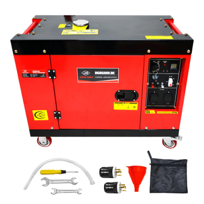 Generador Diesel Silencioso Encapsulado 6500w 4 Tiempos JiangDong