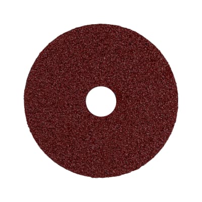 Disco de lija 4-1/2´´ con respaldo de fibra, grano 24, Truper