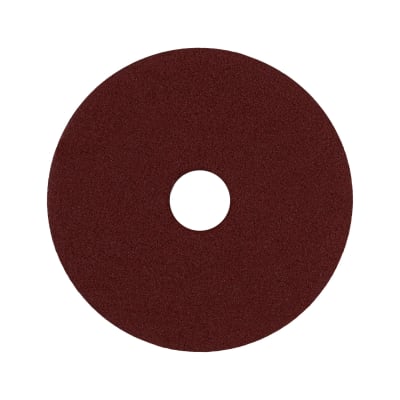 Disco de lija 4-1/2´´ con respaldo de fibra, grano 80, Truper