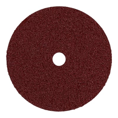 Disco de lija de 7´´ con respaldo de fibra, grano 36, Truper