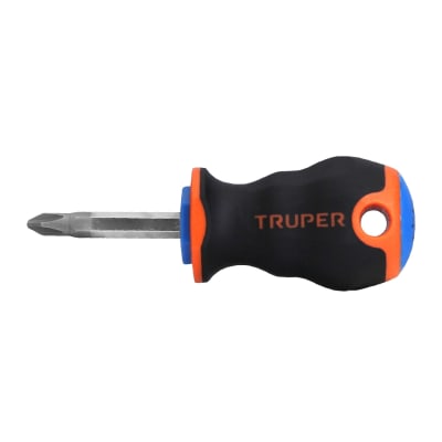Desarmador de cruz 1/4´´ x 1-1/2´´ mango Comfort Grip, Truper