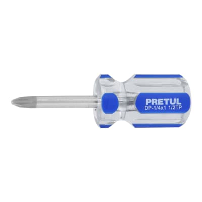Desarmador de cruz 1/4 x 1-1/2´´ mango de PVC, Pretul