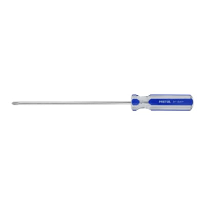Desarmador de cruz 1/4 x 8'' mango de pvc Pretul1