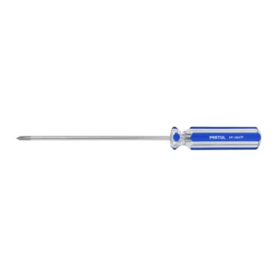 Desarmador de cruz 1/8'' x 4'' mango de pvc Pretul