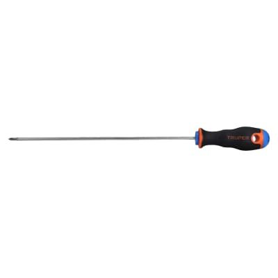Desarmador de cruz 1/8´´ x 8´´ mango Comfort Grip, Truper