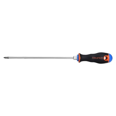 Desarmador de cruz 3/16´´ x 8´´ mango Comfort Grip, Truper