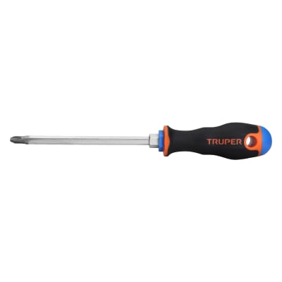 Desarmador de cruz 5/16´´ x 6´´ mango Comfort Grip, Truper