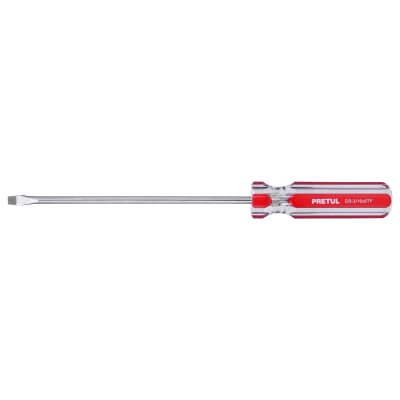 Desarmador plano 3/16 x 6´´ mango de PVC, Pretul
