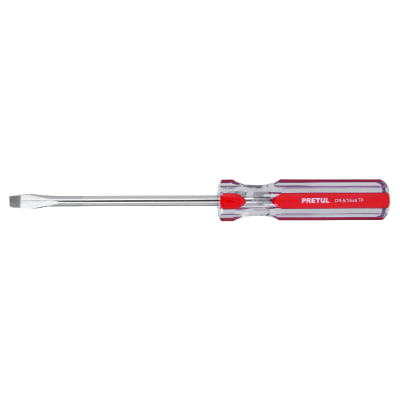 Desarmador plano 5/16 x 6'' mango de pvc. pretul