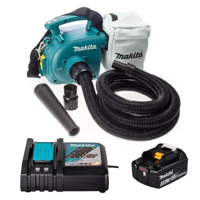 Aspiradora Sopladora 18V LXT + bateria 3ah Makita