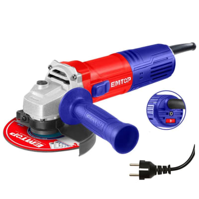 Amoladora Angular  4-1/2 900 Watts Velocidad Variable Emtop