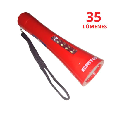 Linterna de plástico 35 lúmenes Emtop