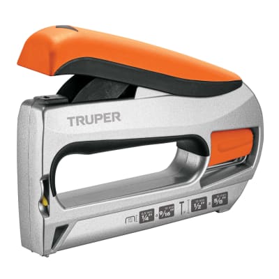 Engrapadora / clavadora tipo pistola uso rudo, Truper1