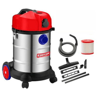 Aspiradora 30 litros 1400W industrial Emtop1