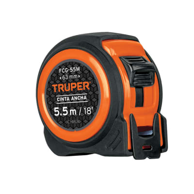 Wincha compacta contra impactos 5.5 m cinta 25 mm, Truper