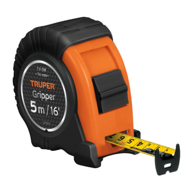Wincha gripper contra impactos 5 m Truper