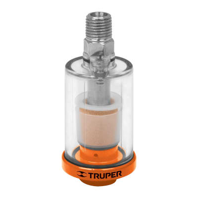 Filtro separador de agua y aceite cuerda 14 NPT Truper3