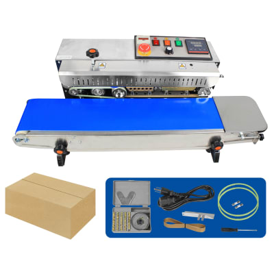 Selladora de Banda 650w de Acero inoxidable Horizontal Safari1