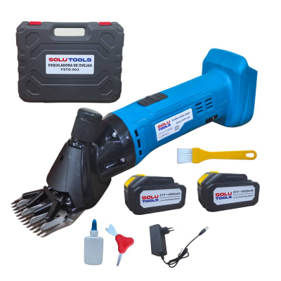 Trasquiladora para ovejas inalámbrico incluye 2 baterías