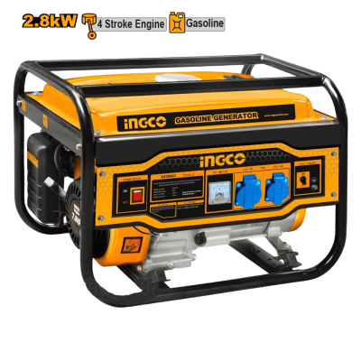 Generador a gasolina 2800w 4 tiempos  Ingco1