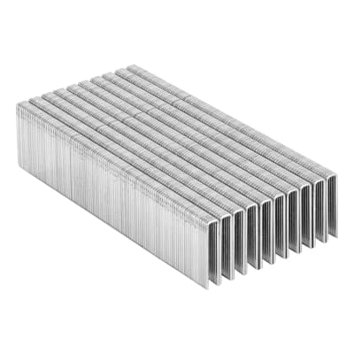 Caja con 5000 grapas corona 1/4´´ calibre 18, 28mm p/ENNE-120 Truper