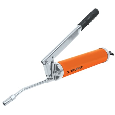 Engrasadora 400 g 6000 PSI con grip antiderrame Truper
